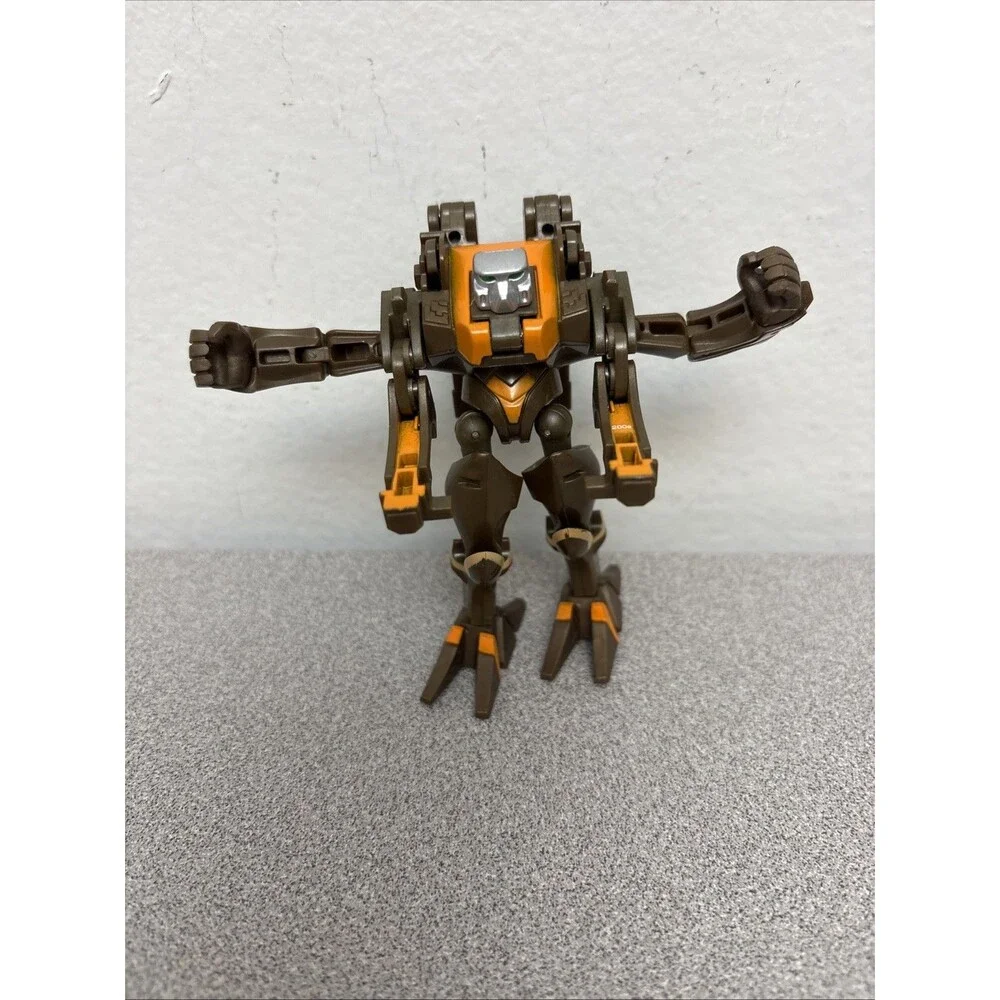 2010 Bakugan Mechtanium Surge Mechtogan Deezall Brown Orange 200g Figure Toy